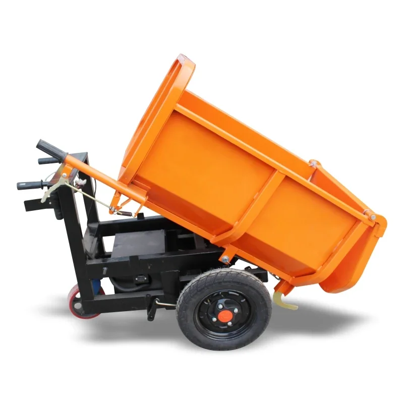 Construction Small Garden Engineering Electric Concrete Buggy High Lift Electric Wheelbarrow