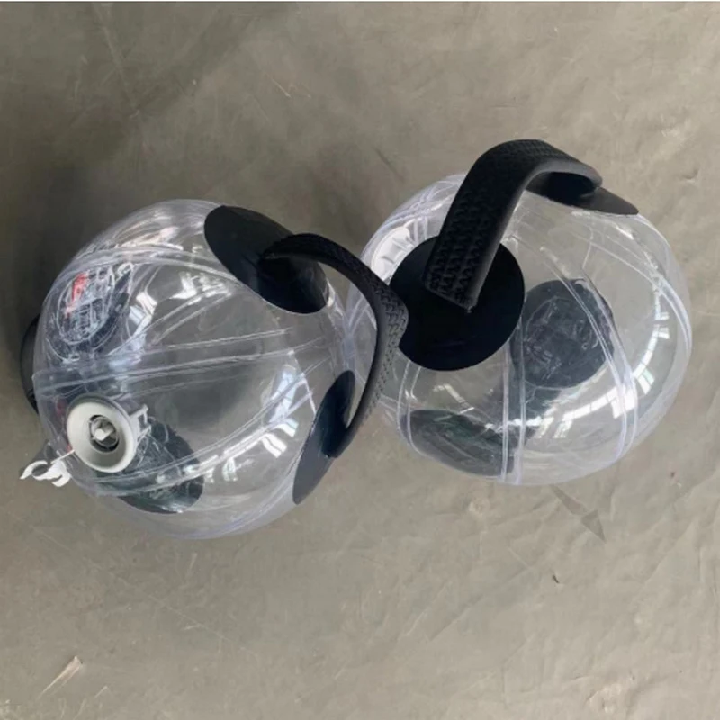 

Water Filled PVC Inflatable Aqua Power Fitness Ball Adjustable Weight Eco-Friendly Portable Home Gym Equipment for Men Strengthp