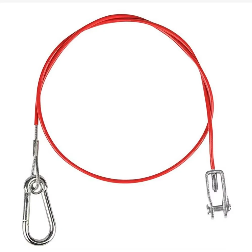 1 Metre Ring Trailer Caravan Brake Away Breakaway Safety Cable Braked Hitch Accessories Parts