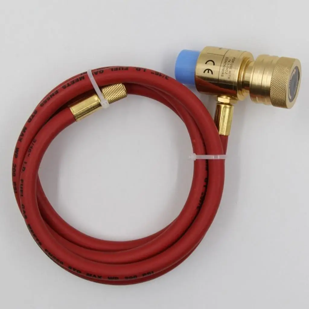 Gas Self Ignition Turbo Torch Adjustable Flame Copper Head Propane Welding Torch for HVAC Plumbing