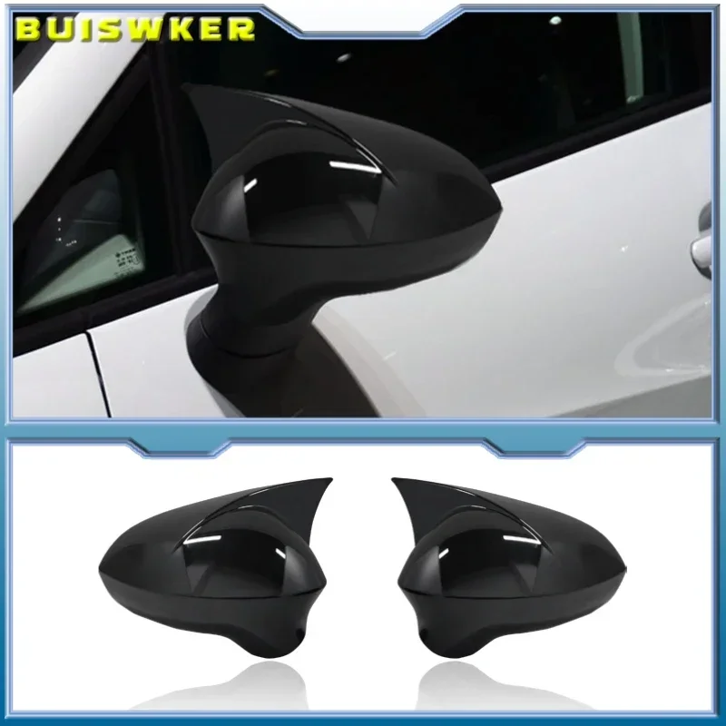 

Зеркальный чехол Piano Black, внешние аксессуары для Seat Ibiza 2008, 2009, 2010, 2011, 2012, 2013, 2014, 2015, 2016 2017