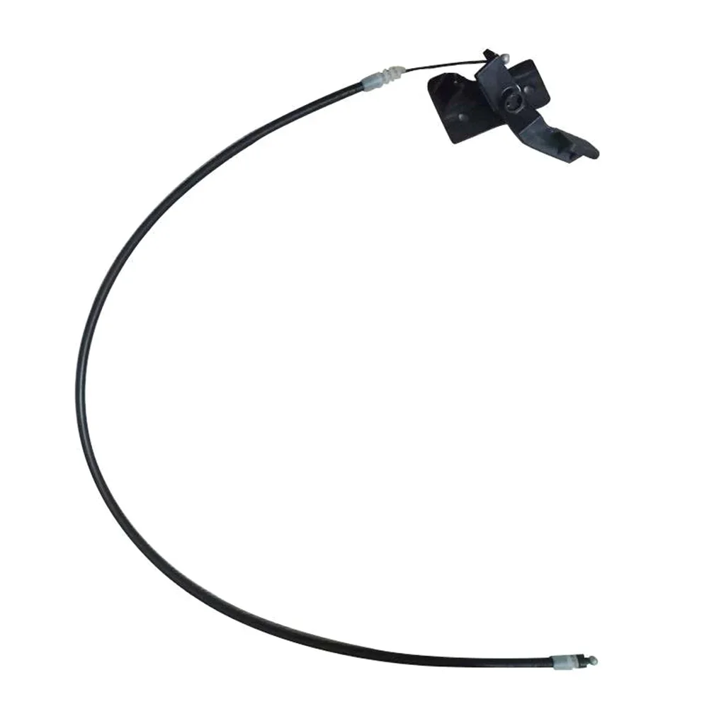 With Handle For Jeep Renegade 2015 2016 2017 2018  1pc Black Car Hood Release Cable Bonnet Engine Cord