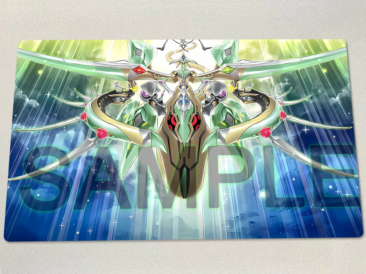 

YuGiOh Playmat Supre King Z-ARC TCG CCG Коврик для настольной игры Коллекционный коврик для карточных игр Коврик для мыши Резиновый игровой коврик Соны Бесплатная сумка 60x35 см