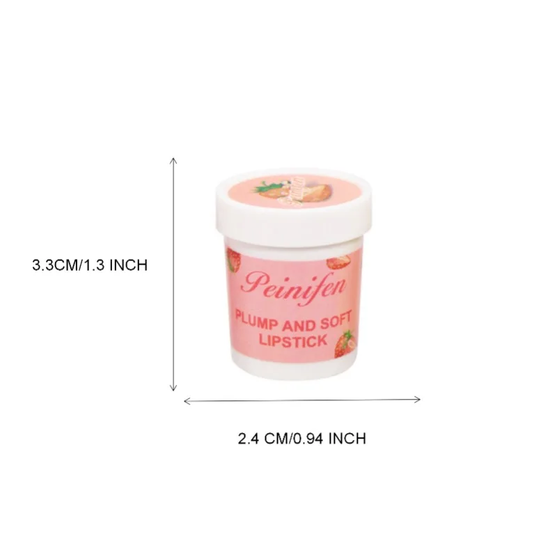 1PC Fruity, Moisturizing, Long-lasting, Anti-drying, Hydrating, Lip Balm, Suitable for Autumn and Winter, Valentine\'s Day Gift