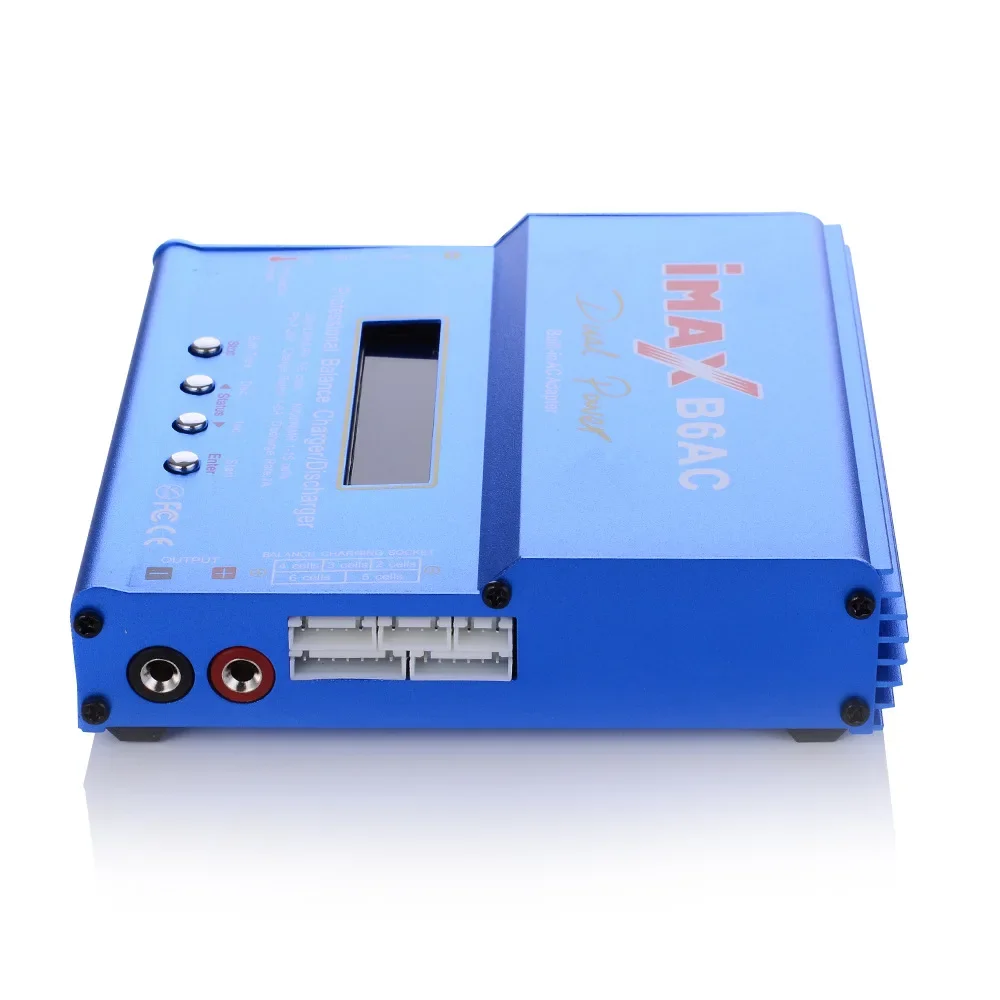 EU Version T Plug IMAX B6AC 2-6s 80W 6A Balance Charger Intelligent Lithium Battery Model B6 Charger