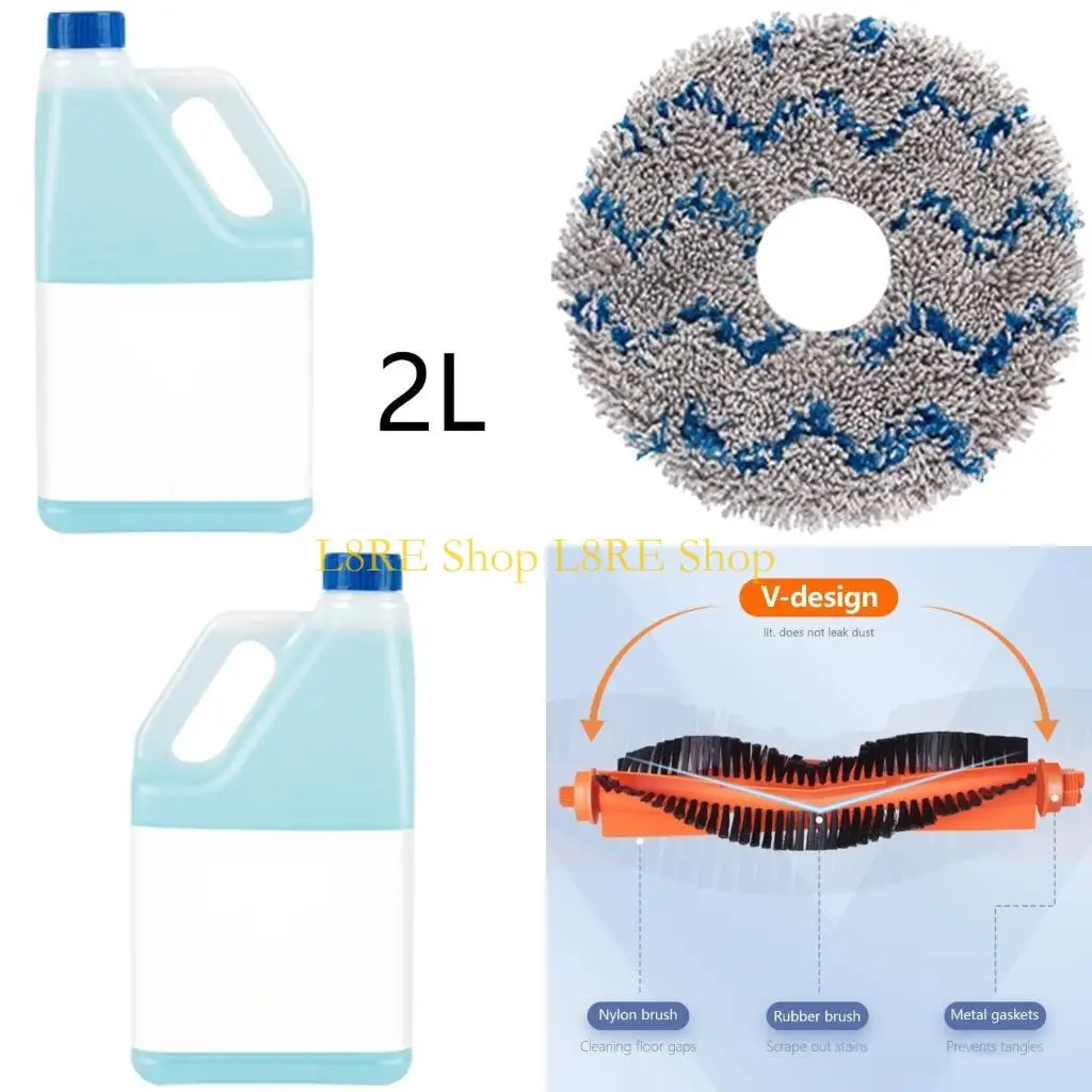 

L8RE Vacuum Cleaner Cleanings Жидкая боковая щетка вакуумная очиститель фильтр пакет пыли