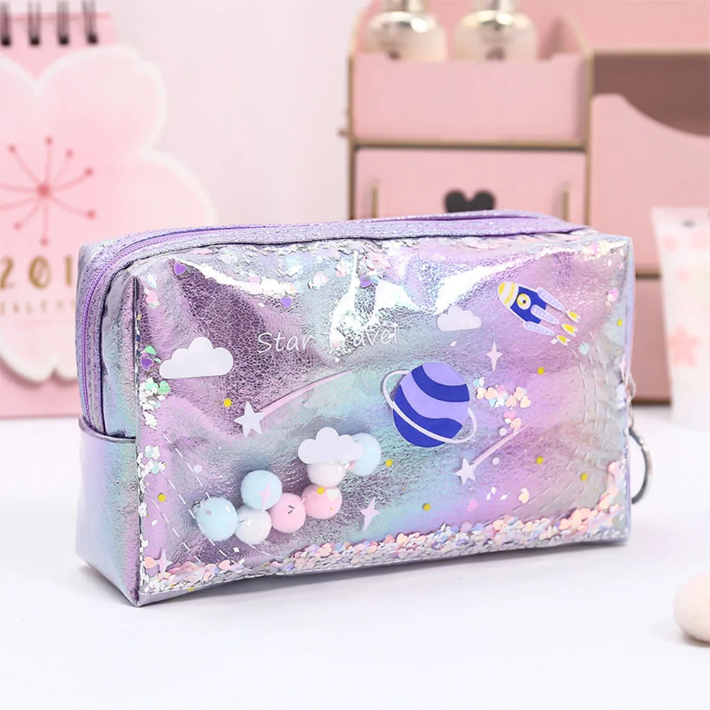 

2Pcs Waterproof Travel Toiletry Bag Bags Lightweight Portable Purple Makeup Pouch Toiletry Storage Travel Small Items