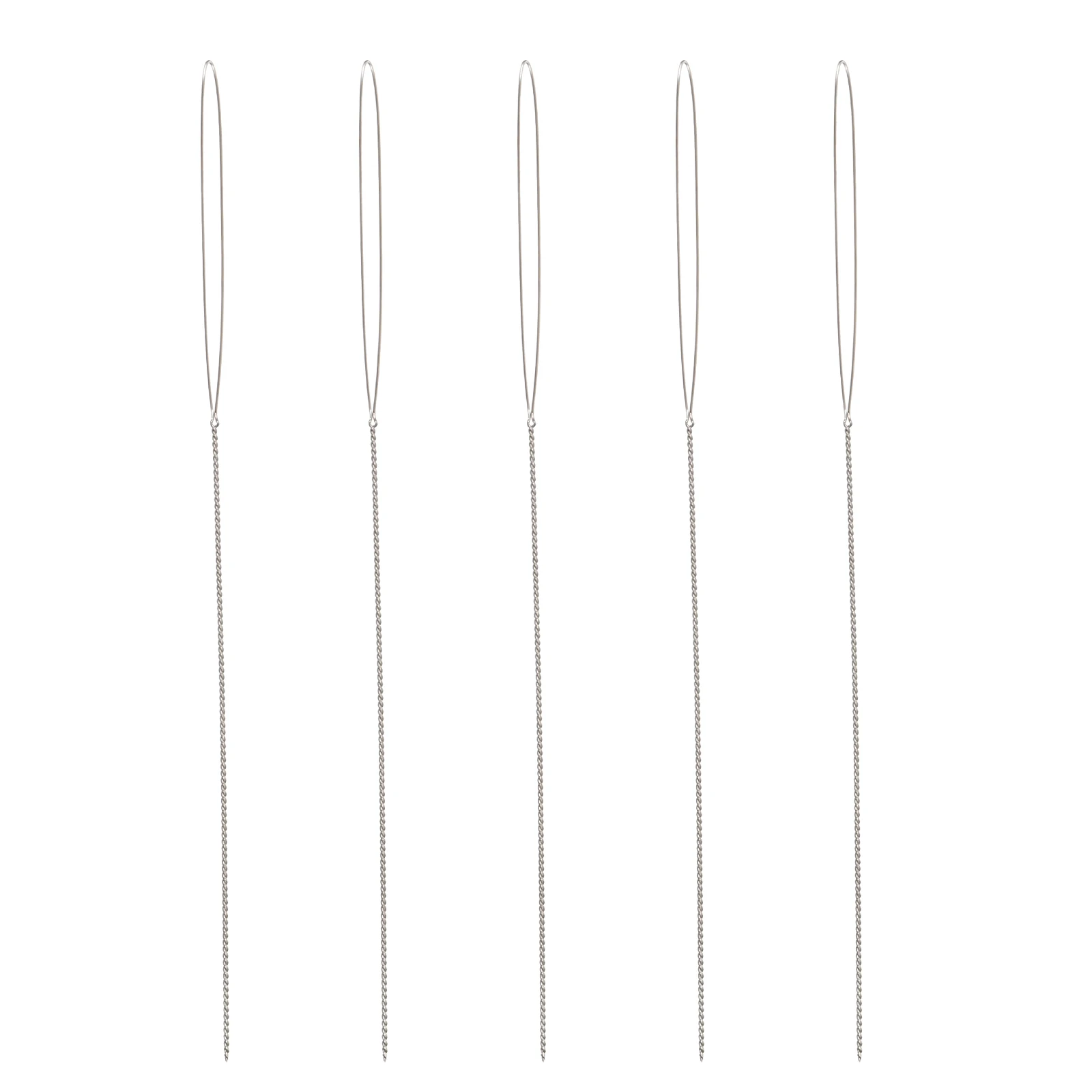 

5Pcs Beading Needles Iron Wire Thin Embroidery Needles for Handmade Sewing Jewelry Beading Crafting Delicate Stitching Tools