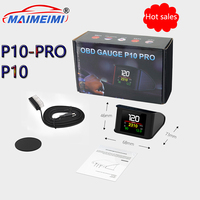 HUD OBD2+GPS On-board Computer Head up Display Car tachometer Turbo Oil Pressure Water Temp GPS Speedometer For Car