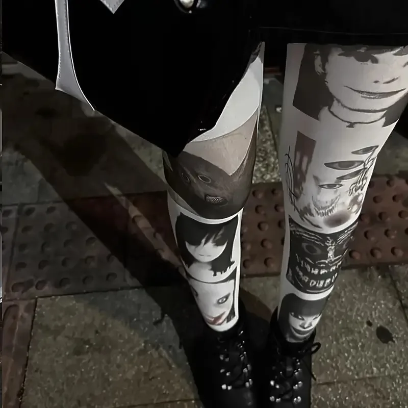 Koreanische Y2K Neue frauen Strumpfhosen Lange Socken Einfache Täglichen Millennium Stil Seide Socken Elastische Einfache Täglich