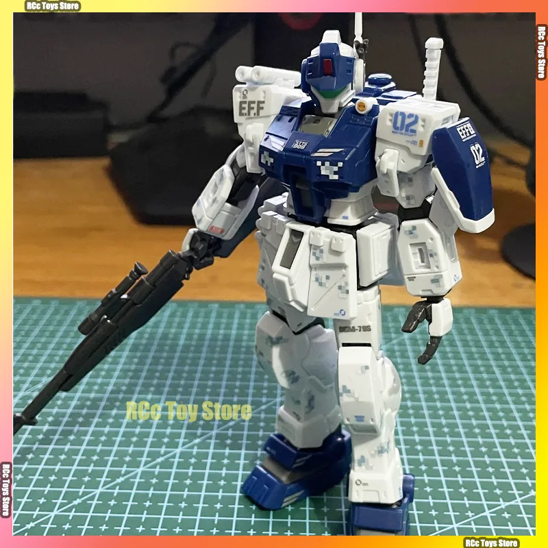 

XFS HG 1/144 Комплект сборной модели GTO RGM-79S GM Spartan Cold Districts Тип с двухцветными фигурками Робот Пластиковая модель игрушки