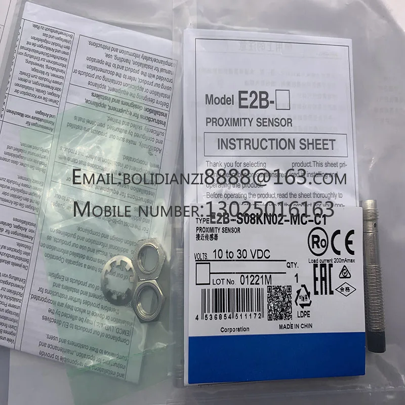 

Новый датчик приближения E2B-S08KN04-MC-C1 E2B-S08KN04-MC-C2-B2
