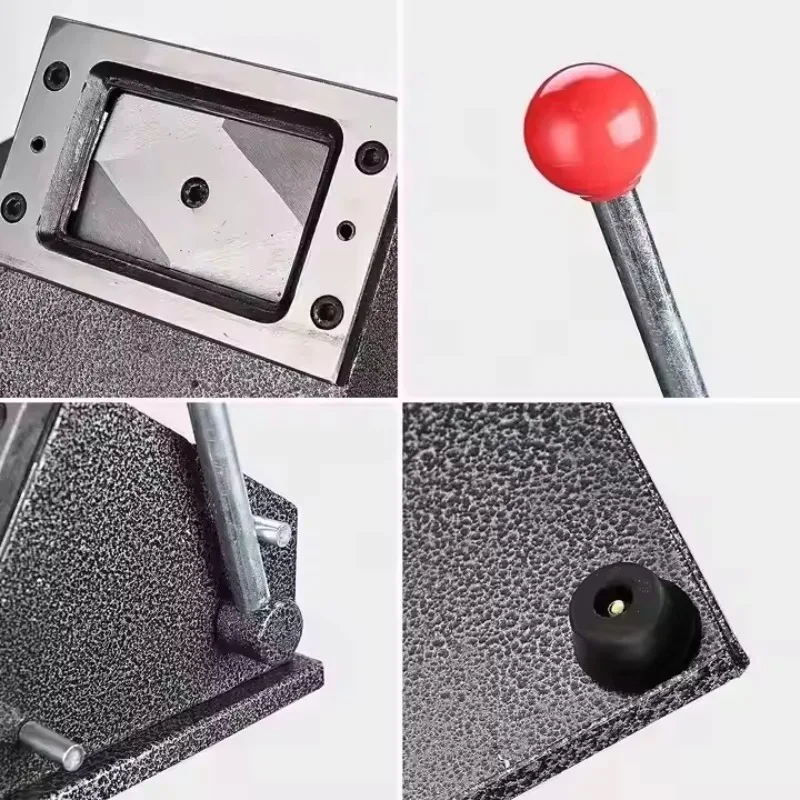 High quality 86 * 54mm rectangular manual card die cutting machine