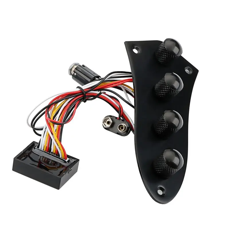 ABUE-Guitar Control Plate Pre Wired Supplies JB Circuit Control Board Wired Switch Control Plate Electric Instrument