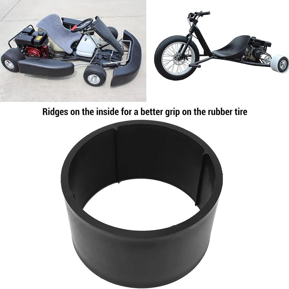 Go Kart Racing 10-1 4in Outer Diameter 10in X 4.50-5 Tire Sleeve Drift Ring Drift Trike Sleeve Hard PVC Sleeve Interior
