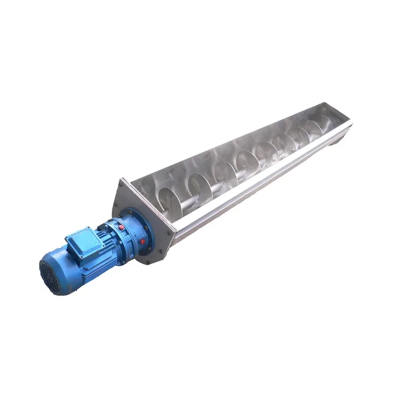 Stainless Steel WLS Shaftless Dragon Screw Conveyor, Screw Feeder, Shaftless Dragon Screw Conveyor