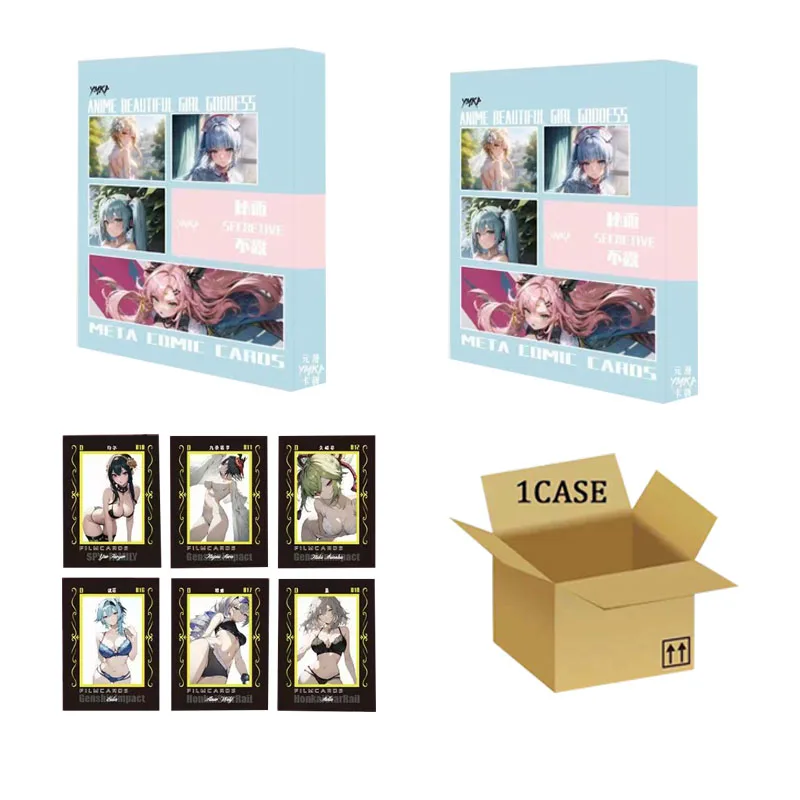 

Wholesale Goddess Story Collection Card Booster Box Beautiful Girl Secre Tive First Bullet Jigsaw Uniform Seduction 1Case Cards