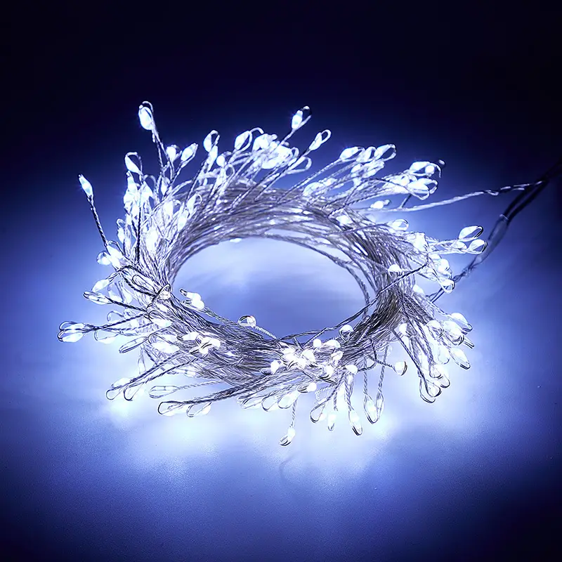 3/6/9M USB Power LED Firecracker String Lights Remote Control Garland Fairy Lights for Wedding Party Garden Christmas Decoration - Image 8
