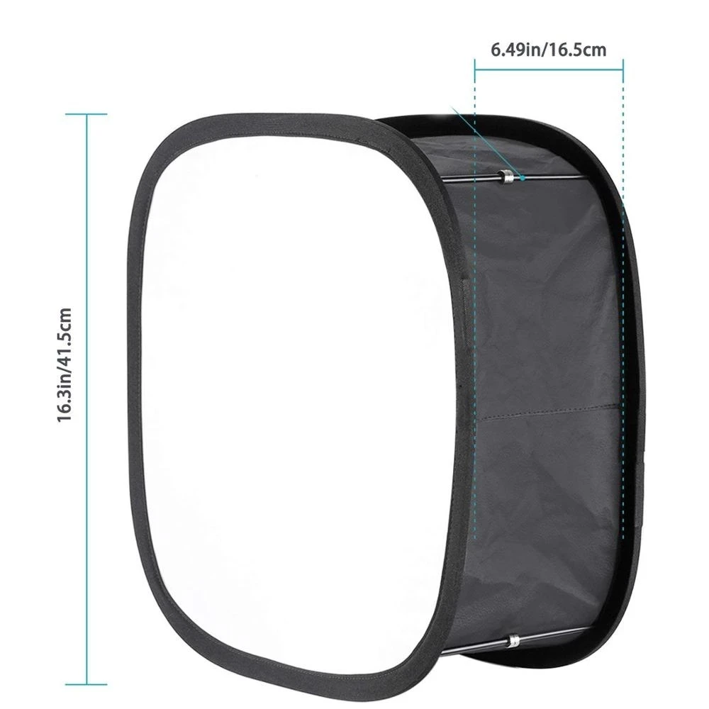 Suntop 23CM Softbox Diffuser Panel Foldable Soft Filter for YONGNUO YN600L YN300 YN300 III IV Led Video Light Photography