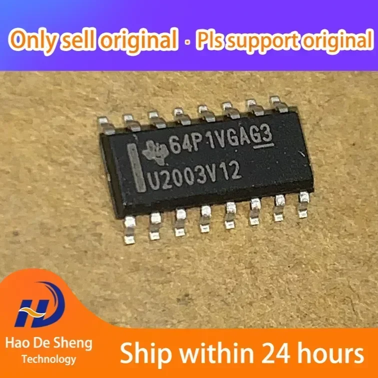 10PCS/LOT  ULN2003V12DR  SOIC-16 New Original In Stock