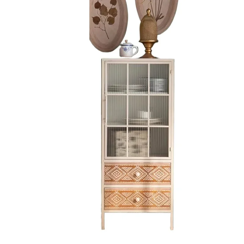 Wooden Storage Living Room Cabinets Buffet Tableware Servers Wine Racks Console Bar Cabinets Country Home Furniture