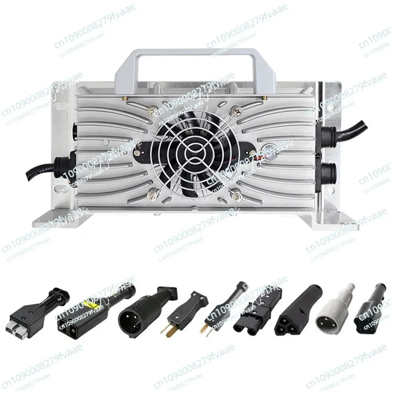 

Lithium Battery Charger 6072v High Power Waterproof Charger RV Forklift Intelligent Fast Charging Car Charger