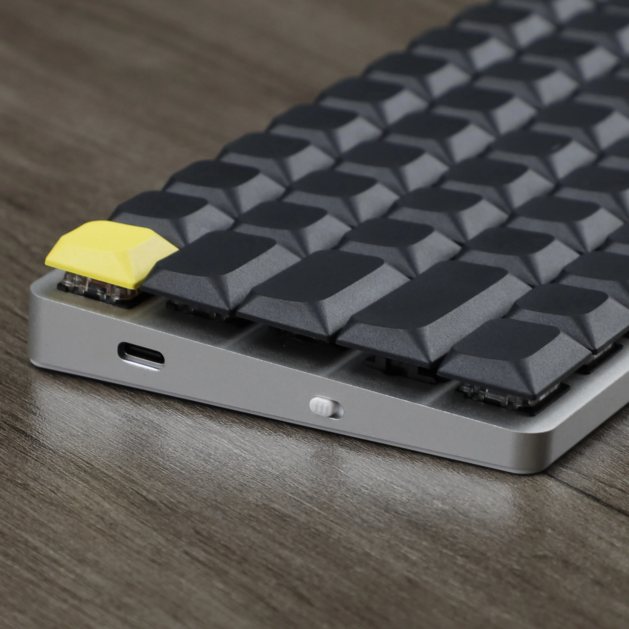 Imagem -03 - Low Profile Blank Pbt Keycaps 116 Ultra-slim Teclado Mecânico 61 64 68 75 84 87 96 108 Layout mx