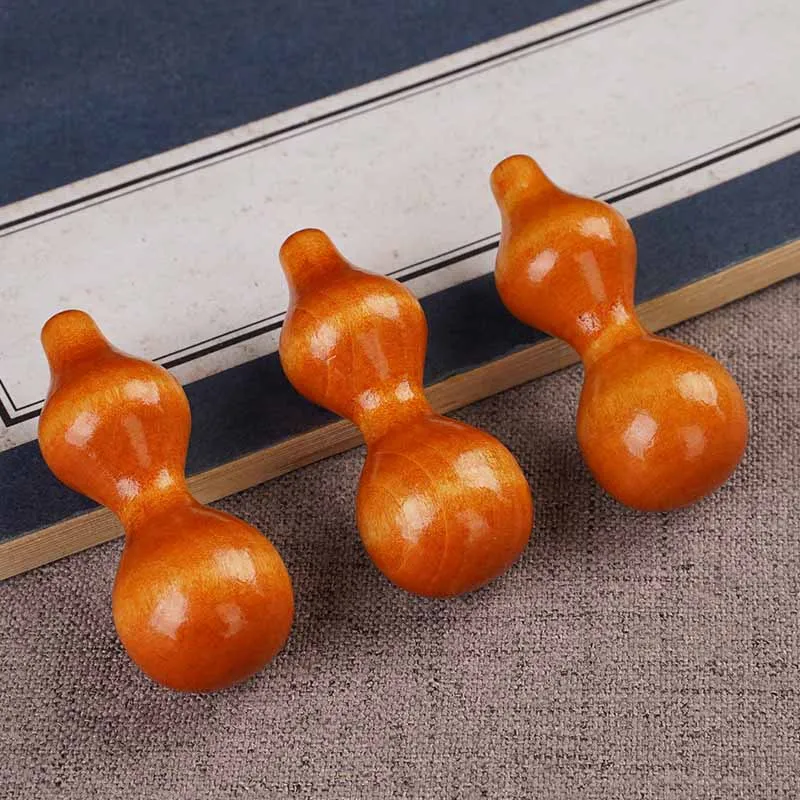 5 uds calabaza de madera EDC nudillo descompresión habilidad de dedo juguete deportivo mano Spinner ansiedad alivio del estrés dedo Gyro Fidget juguete