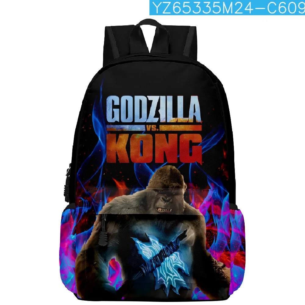 Godzillas VS KingKongs Anime zaino bambini nuovi mostri Action Figures zainetto ragazzi ragazze scuola viaggio spalle borsa regali