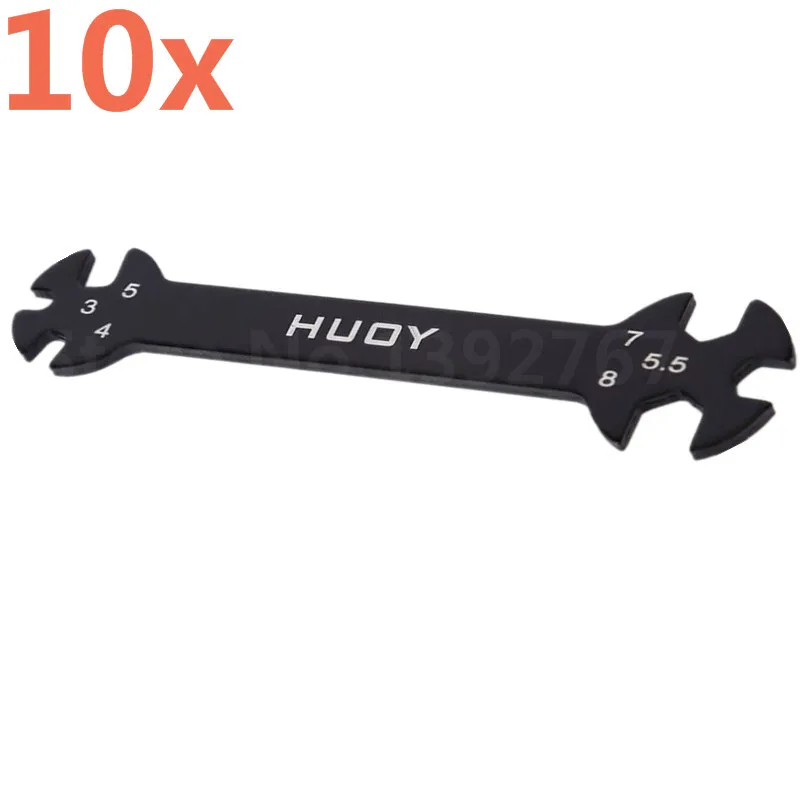 10Pcs RC Car Parts Hudy Special Tool Wrench For Turnbuckles & Nuts 181090 3 4 5.5 7 8MM For 1/5 1/8 1/10 M3 M4 M5.5 M7 M8 Nuts