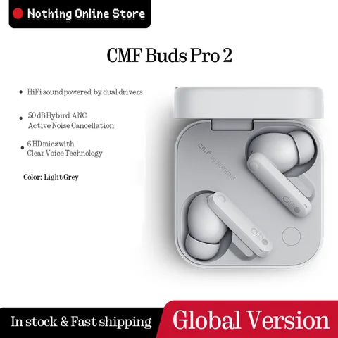 CMF Buds Pro 2 - беспроводные наушники с высоким качеством звука — фото товара