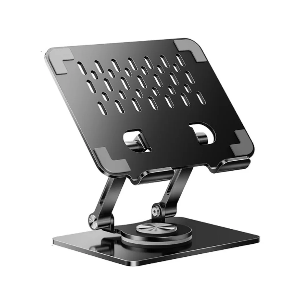 

360° Rotation Rotatable Tablet Stand Heat Dissipation Multi Angle Tablet Holder Foldable Adjustable Tablet Phone Metal Bracket