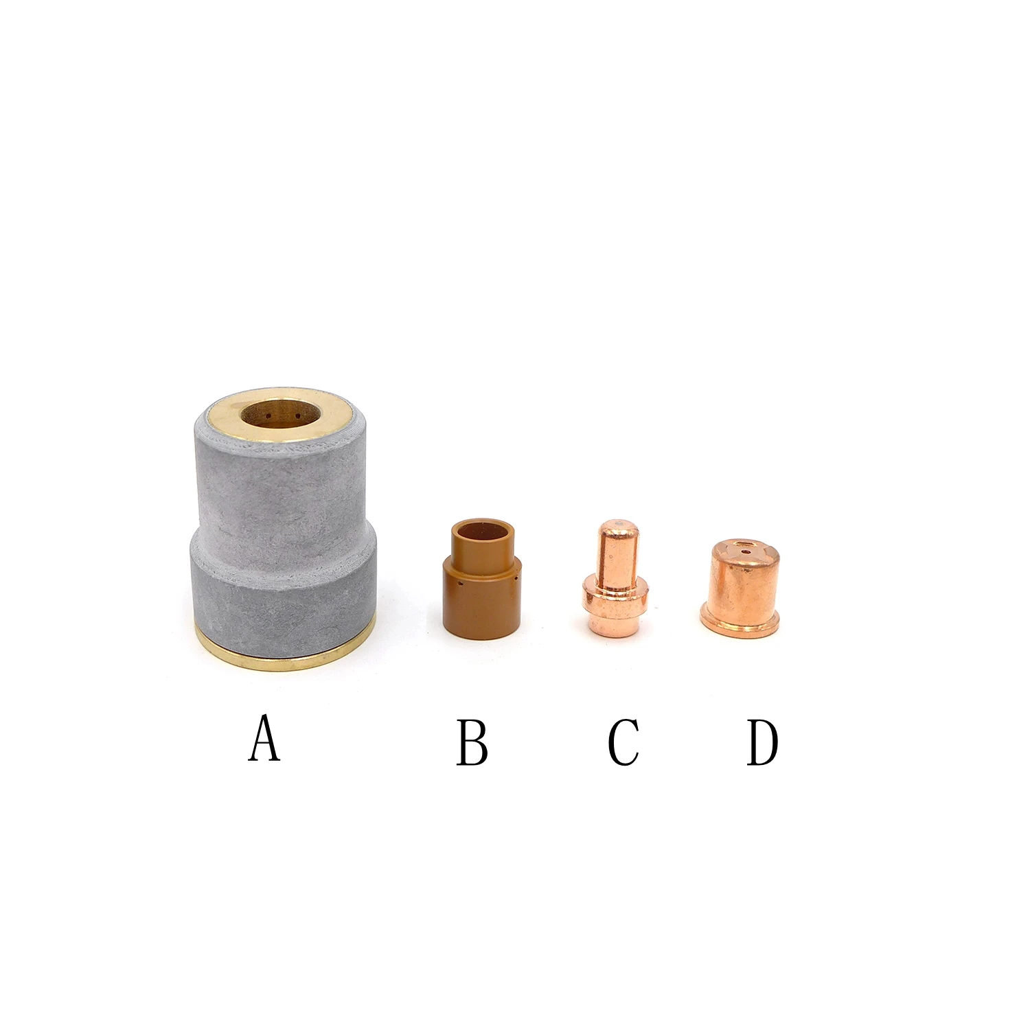 Pointe C1304 Électrode C1521 Bouclier C5.710.121 Anneau pivotant C1510 Pour P50 P-50 LT50 LT-50 CB50 CB-50 Pistolet torche de découpe plasma