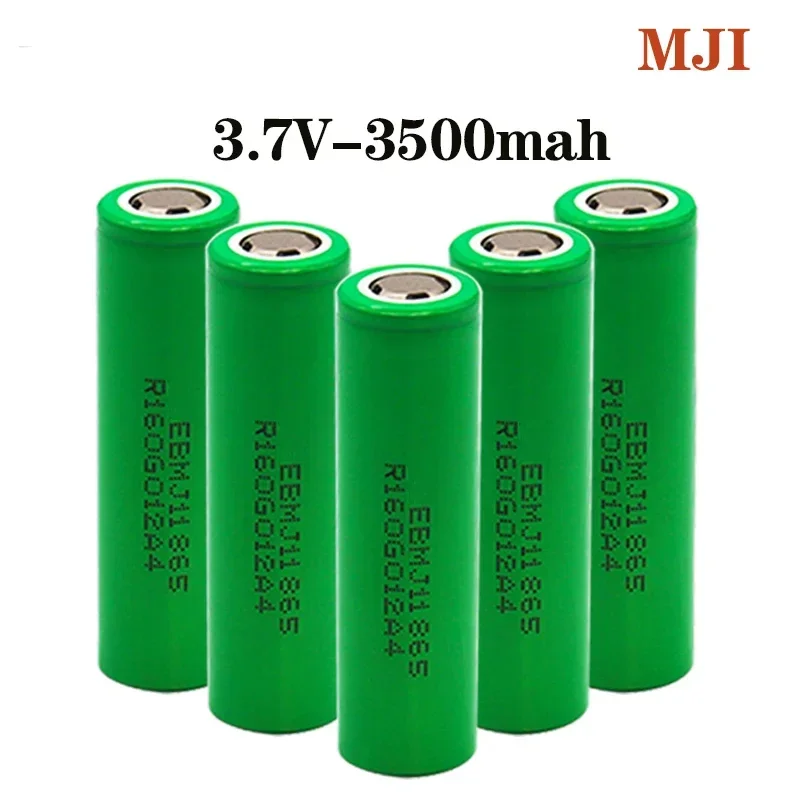 Free Shipping MJ1 3.7 V 3500 Mah 18650 lithium rechargeable battery MJ1 3500mah battery for flashlights Similar to 35E