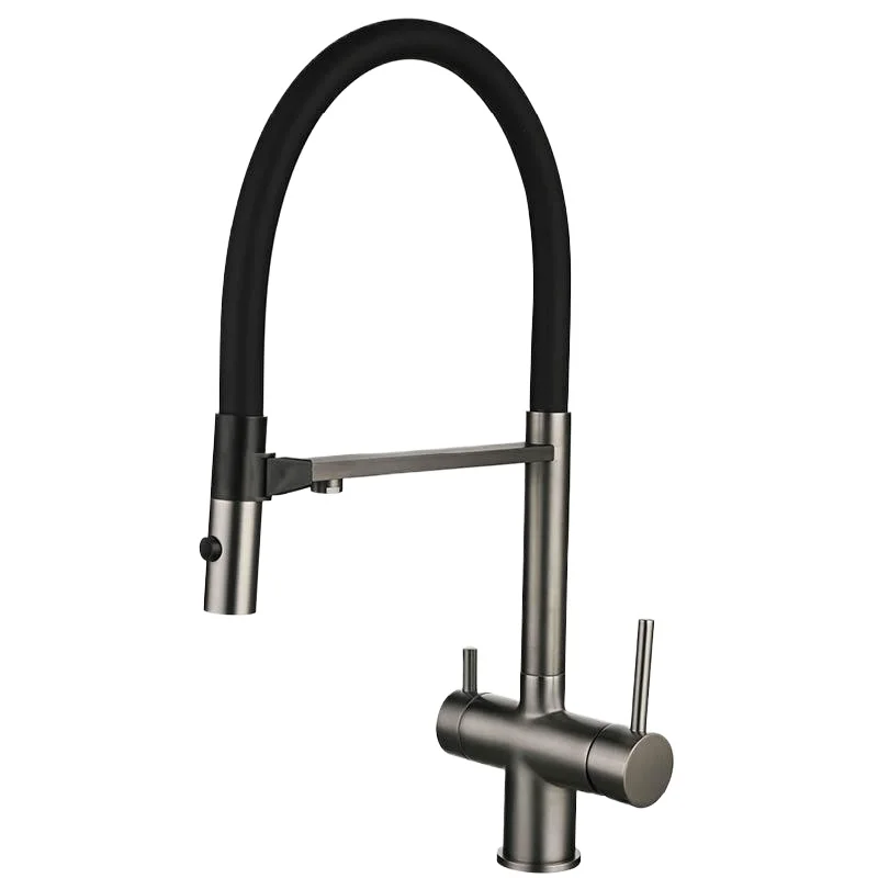 

Kitchen 3 in 1 Purified Water Faucet Vegetable Basin Full Copper Sink Faucet