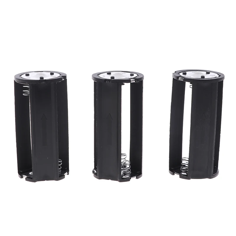 Battery Adapter Converter Holder 1/3Pcs 3x AA to D Size Case Series Circuit Upgrade for Electric Toys and Devices