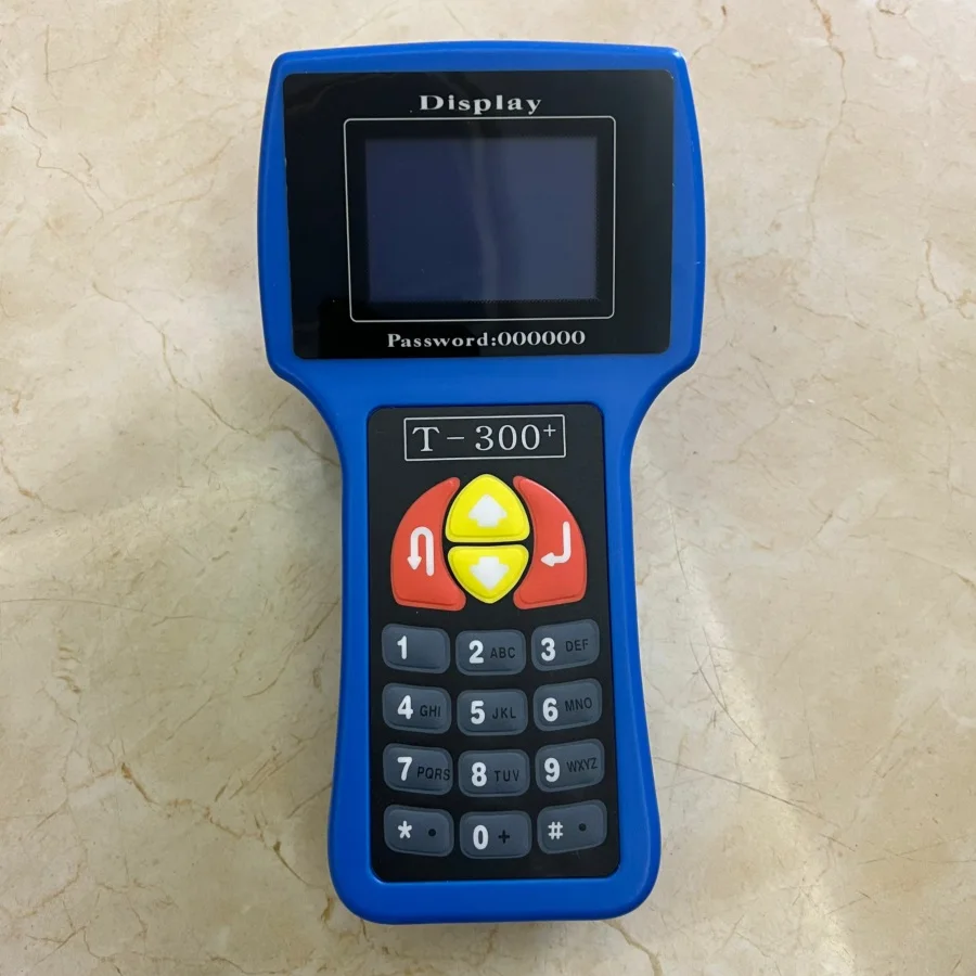 Professional Car Key Programmer T300 V16.8 Auto Transponder Key Decoder For Multi-Brands T-CODE T-300 With English Spanish