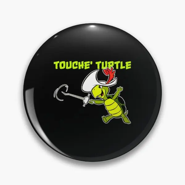 Touche Turtle Best Seling Limited Editio  Soft Button Pin Badge Gift Cartoon Metal Clothes Lover Brooch Collar Creative Decor