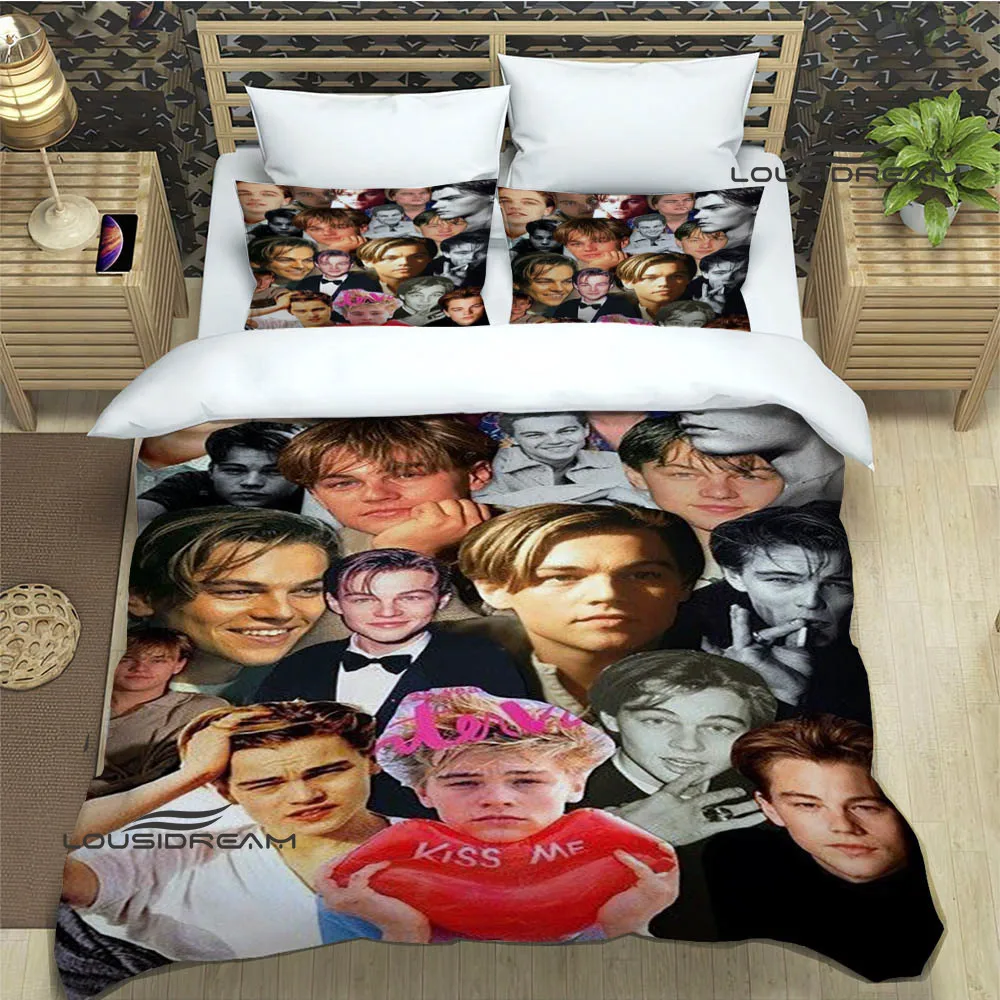 Titanic Leonardo DiCaprio printed Bedding Sets exquisite bed supplies set duvet cover bed comforter set bedding birthday gift