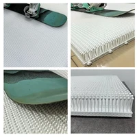 50*50CM Needle Mushroom Ski Mat Home Snowboard Dry Ski Carpet Artificial Ski Mat Indoor Skiing Training Board 3