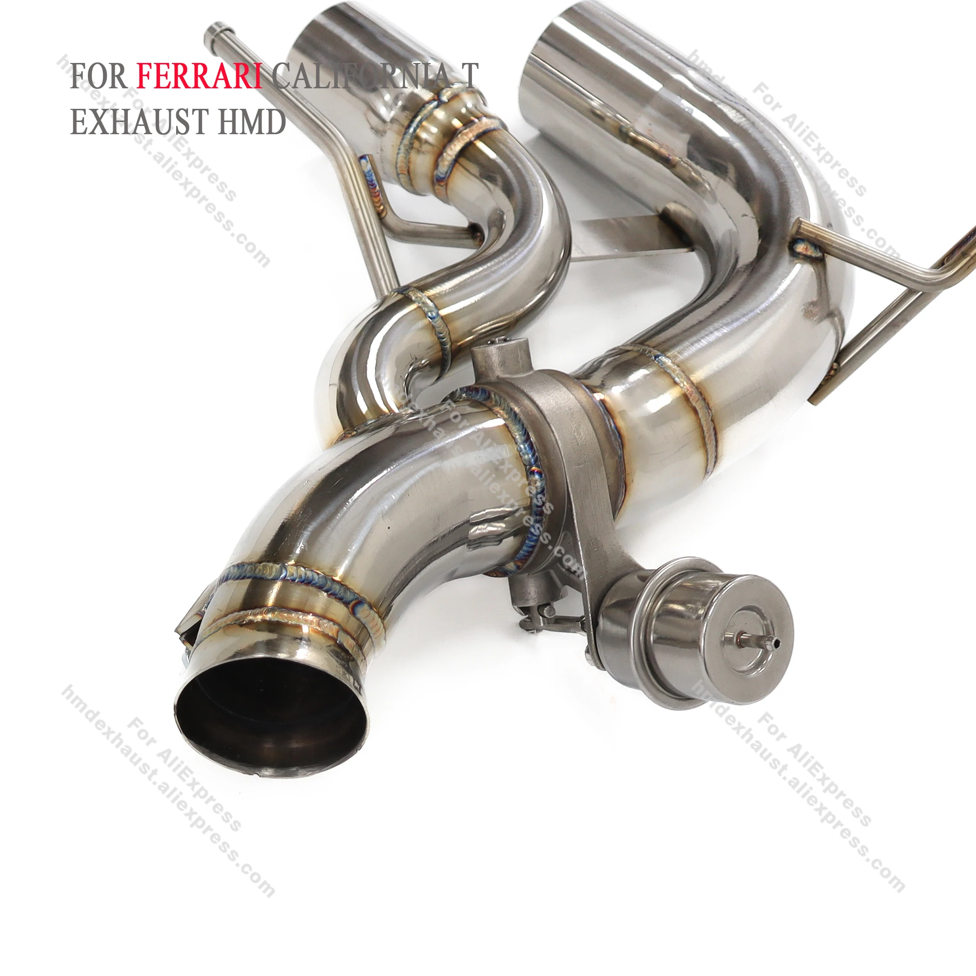 

HMD Stainless steel exhaust system performance catback For Ferrari california T 3.9T Muffler With Valve
