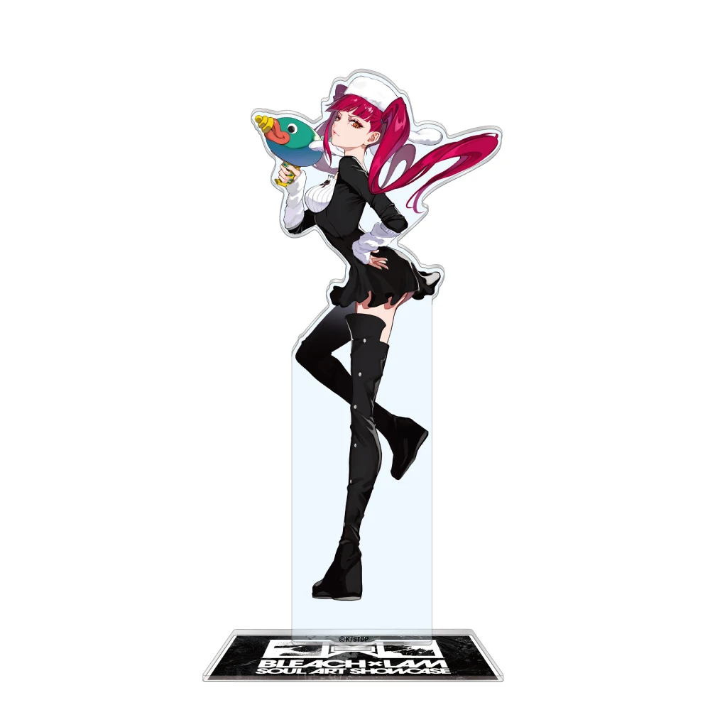 Dokugamine Riruka Anime Figure Stand Acrylic Keychain New Bleach Style Standee Collectible view 5