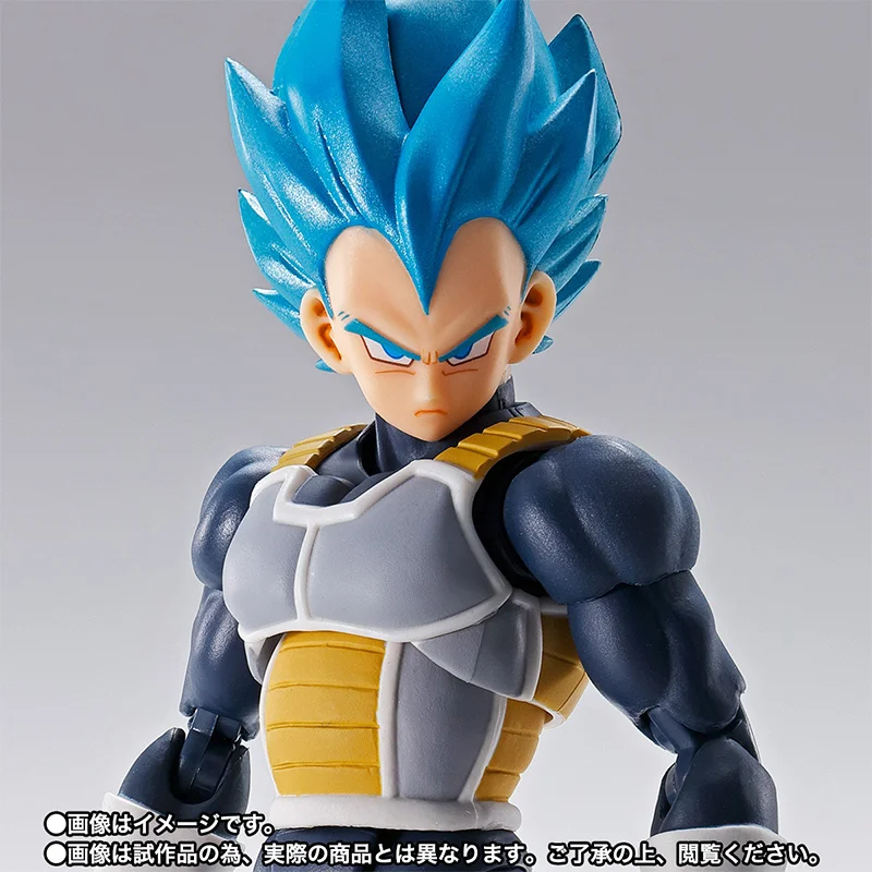 Bandai S.H.Figuarts Super Saiyan God Super Saiyan Vegeta 15Th Anniversary Ver. 16Cm Anime Original Action Figure Model Toy Gift