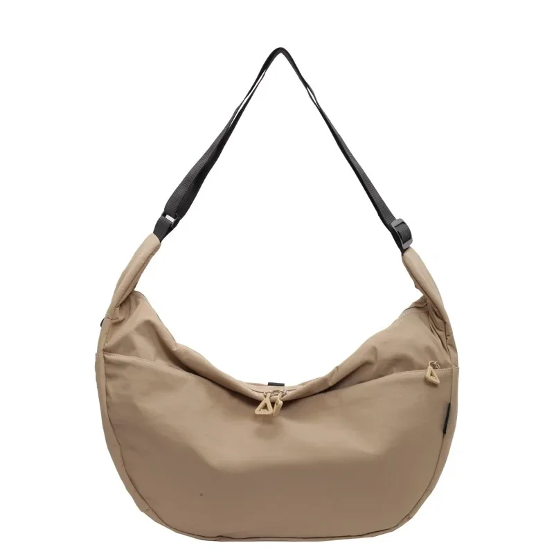 Bolso cruzado ligero de gran capacidad, novedad de 2025, bolsos de hombro versátiles para mujer, bolso de mano Retro conciso para ir al trabajo