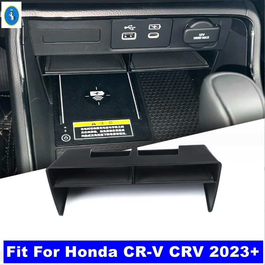 

Auto Central Armrest Middle Console Storage Holder Organizer Tray Plastic Fit For Honda CR-V CRV 2023 2024 Interior Accessories