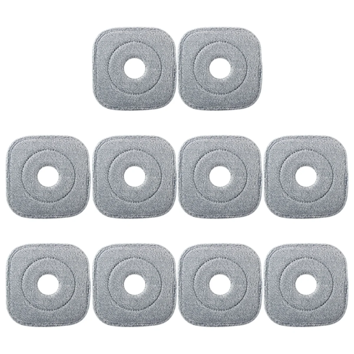 

10Pcs Washable Mop Cloth for Joybos Mop Squeeze Mop Automatic Separation Rotating Cleaning Floors Mop Pads Cloth