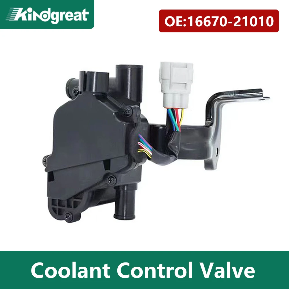 

Water Pump Coolant Control Valve 16670-21010 For Toyota Prius 1.5L-L4 2004-2009 1667021010 601-021 Radiator Water Valve