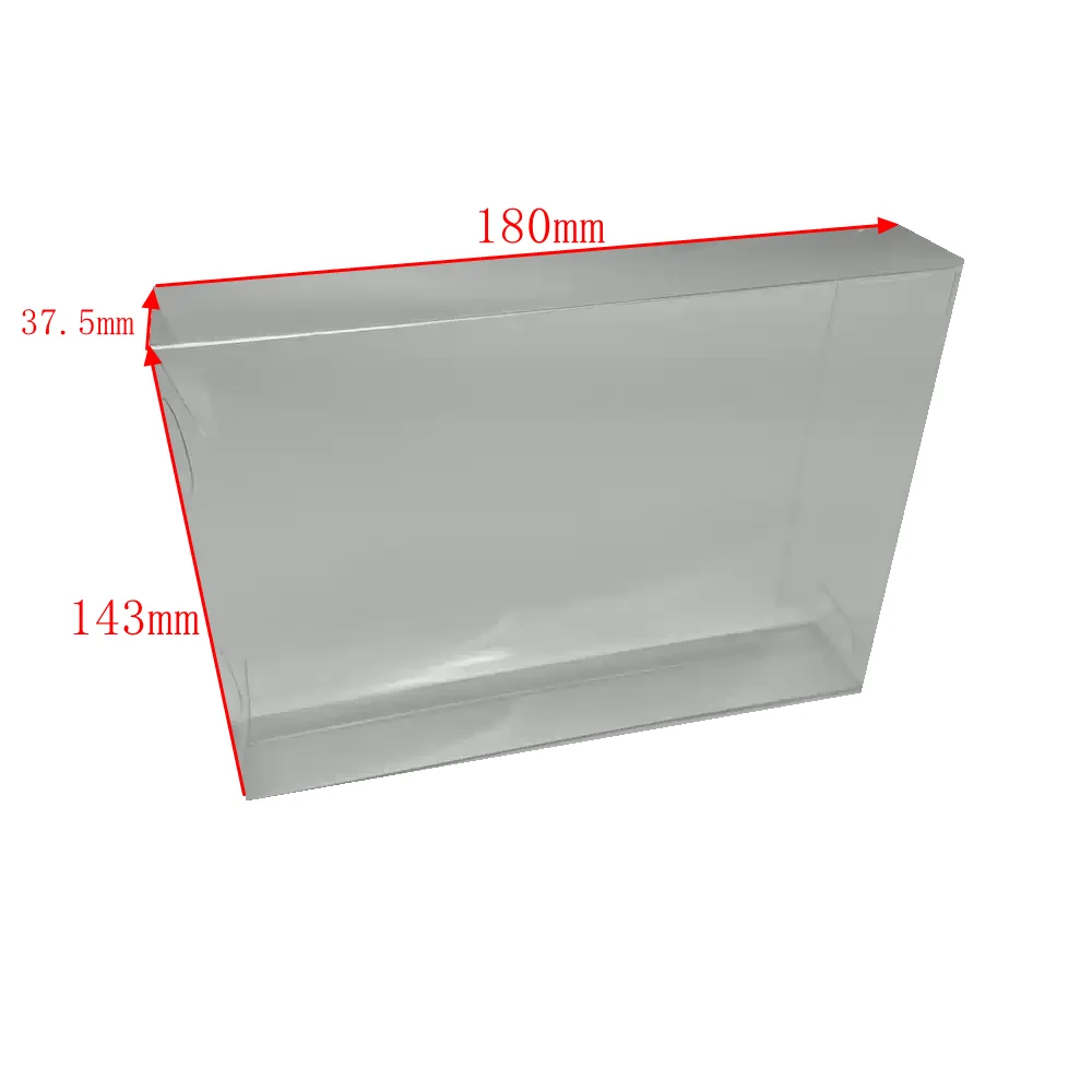 Pudełko PET na Nintendo Switch NS Cuphead Clear Replacement Shell Collect Display Case Transparent Protector Handheld Accesorios