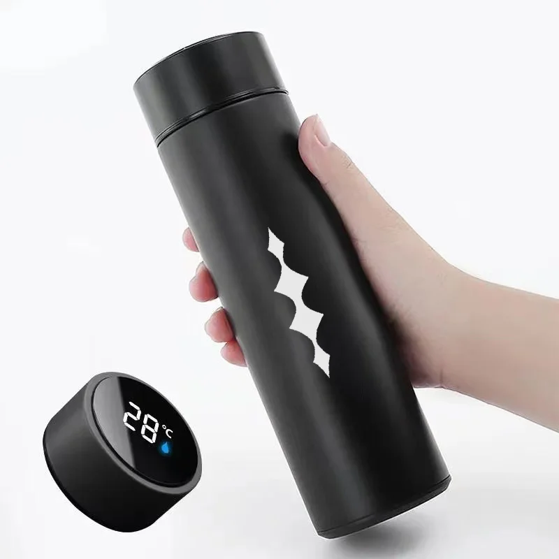 For BYD Formula Leopard SUPER 5 SUPER 8 SUPER 3 9 500ML Temperature Display Thermos Cup Stainless Steel Divided Thermos Bottle