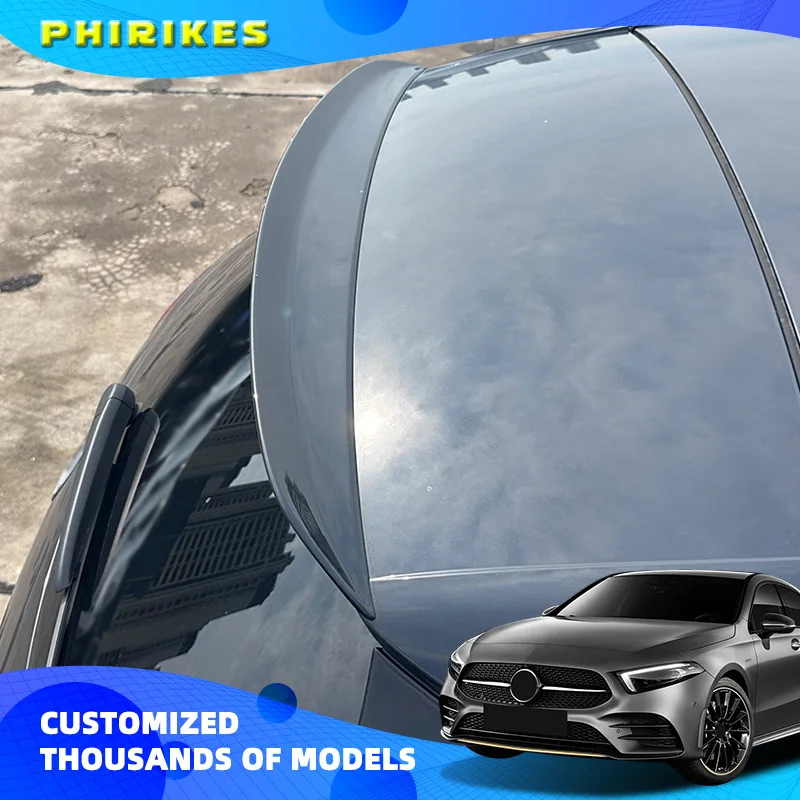 

For Mercedes Benz W177 V177 A Class Sedan A180 A200 A35 2019-2024 Rear Trunk Lid Car Spoiler Wings Exterior Tuning Accessories